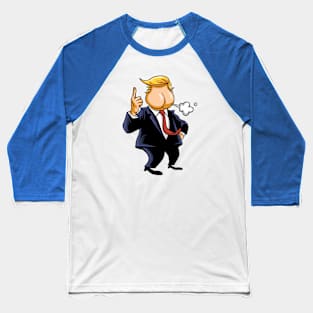 Trump Talks Hot Air Baseball T-Shirt